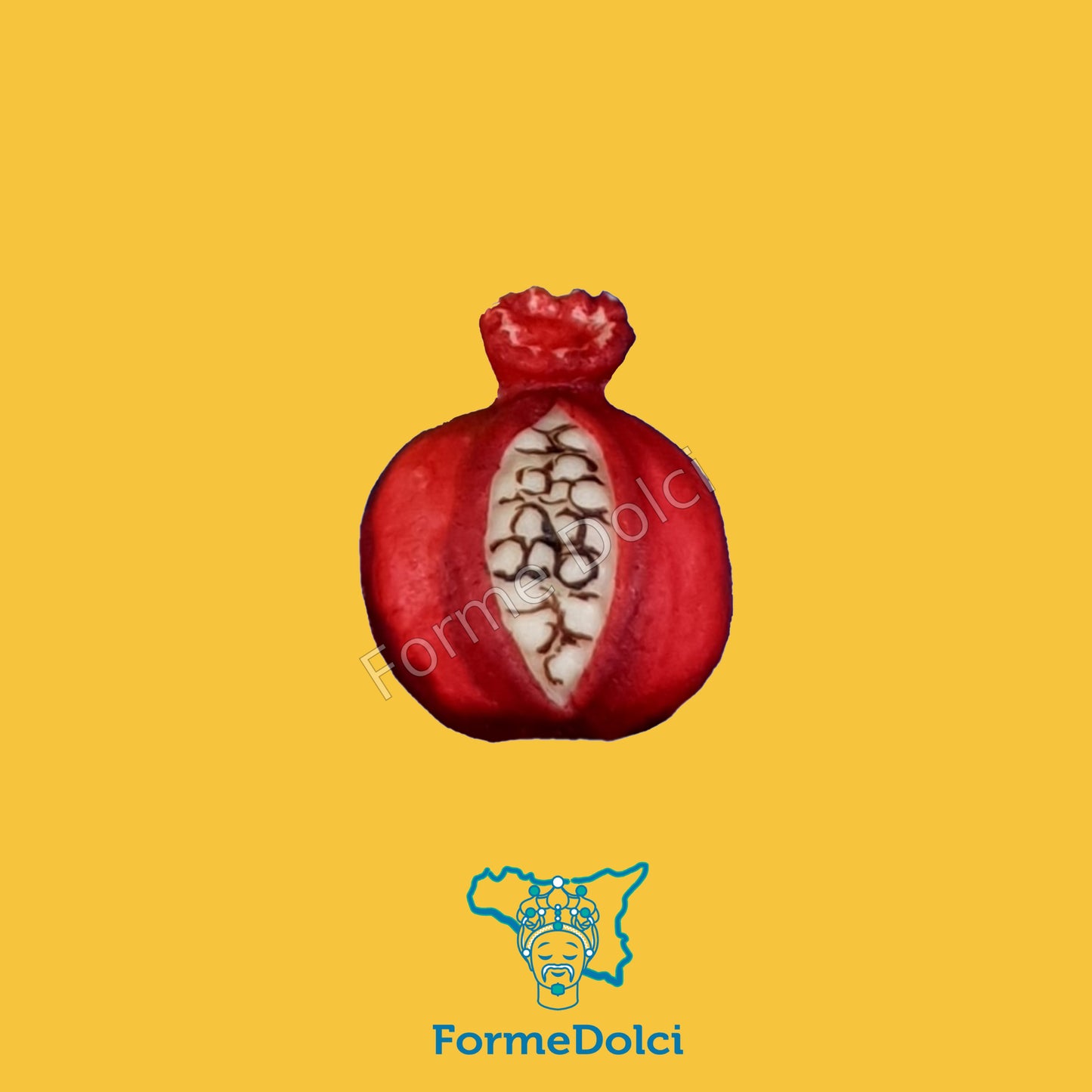 Stampo in gesso - Melagrana piccola