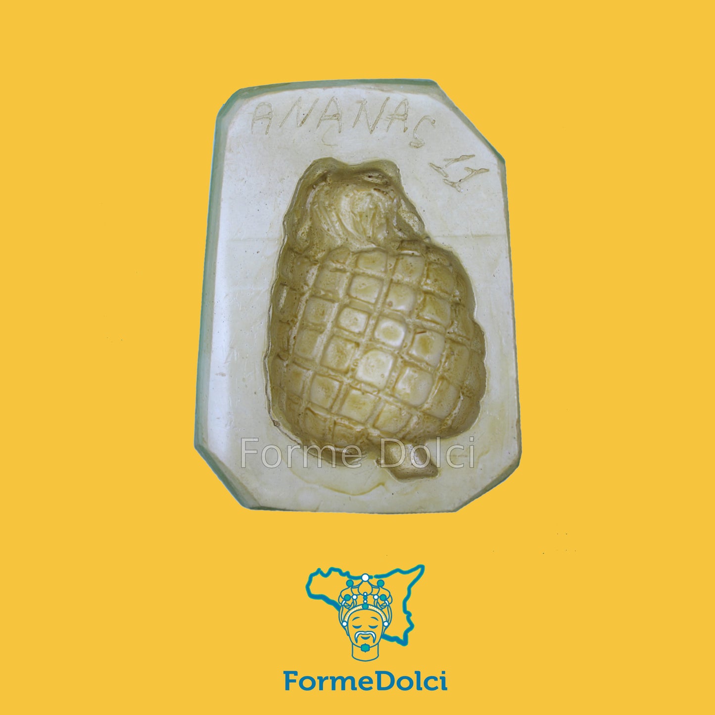 Stampo in gesso - Ananas piccola
