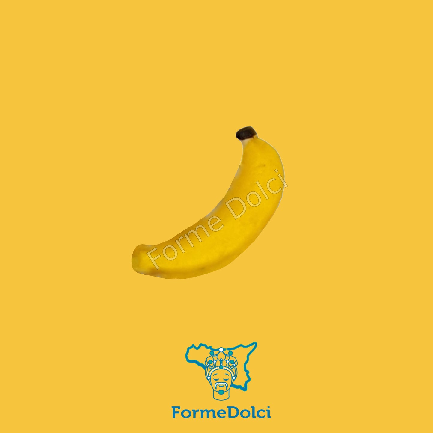 Stampo in gesso - Banana piccola