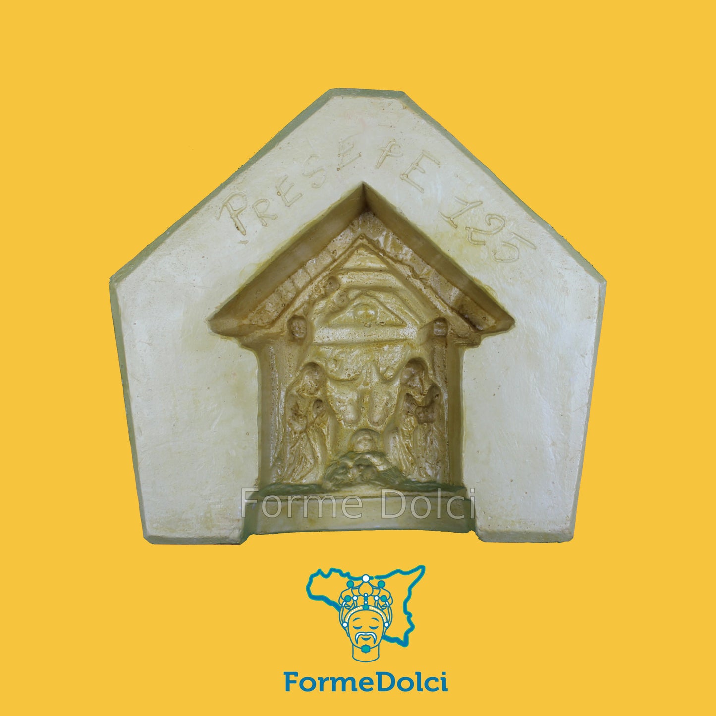 Stampo in gesso - Presepe