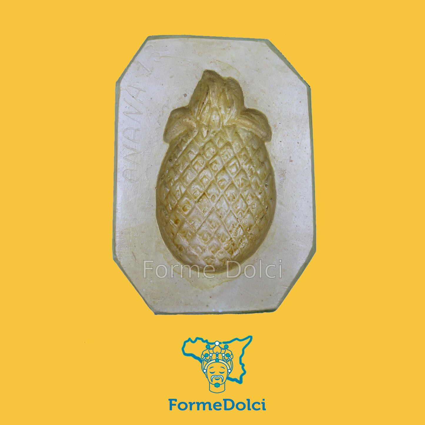 Stampo in gesso - Ananas grande