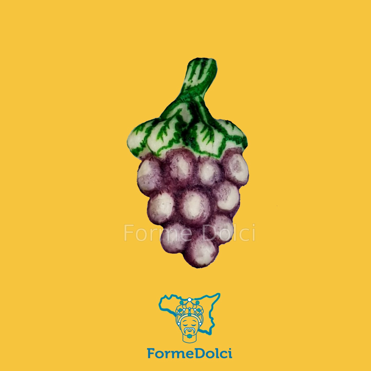 Stampo in gesso - Grappolo d'uva medio