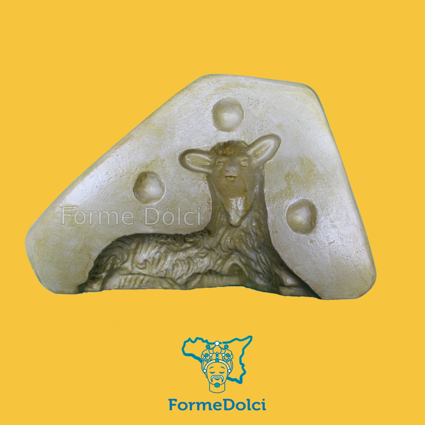 Stampi in gesso - Agnello pasquale 250g