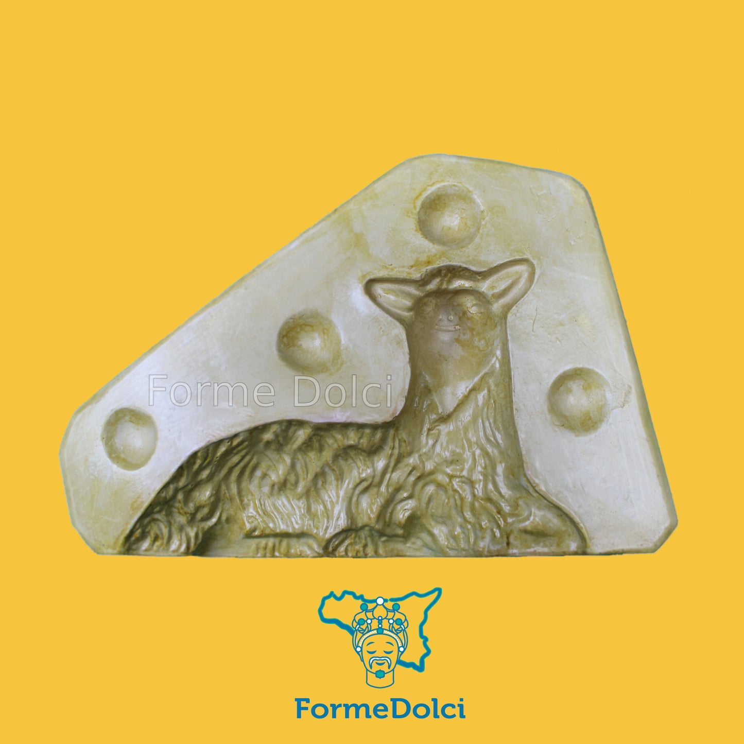 Stampi in gesso - Agnello pasquale 400g