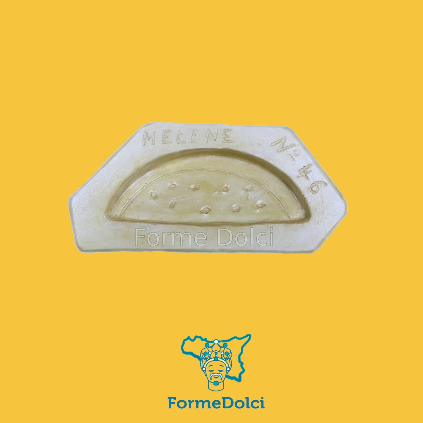 Stampo in gesso - Fetta di melone