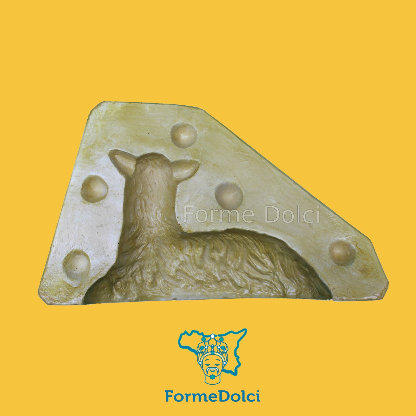 Stampi in gesso - Agnello pasquale 500g