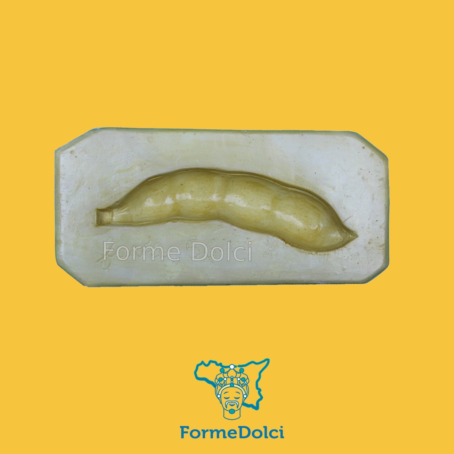 Stampo in gesso - Fava