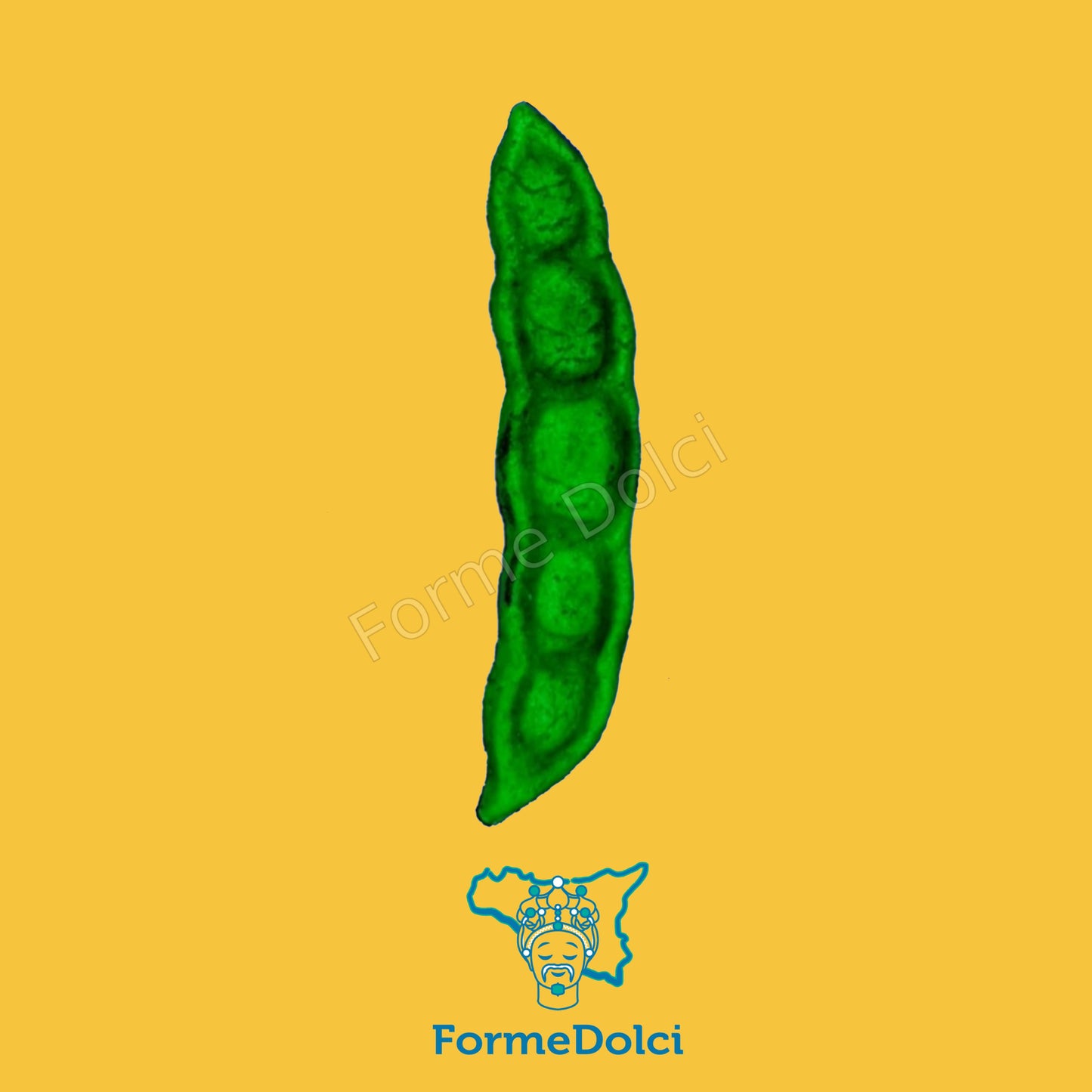 Stampo in gesso - Fava grande