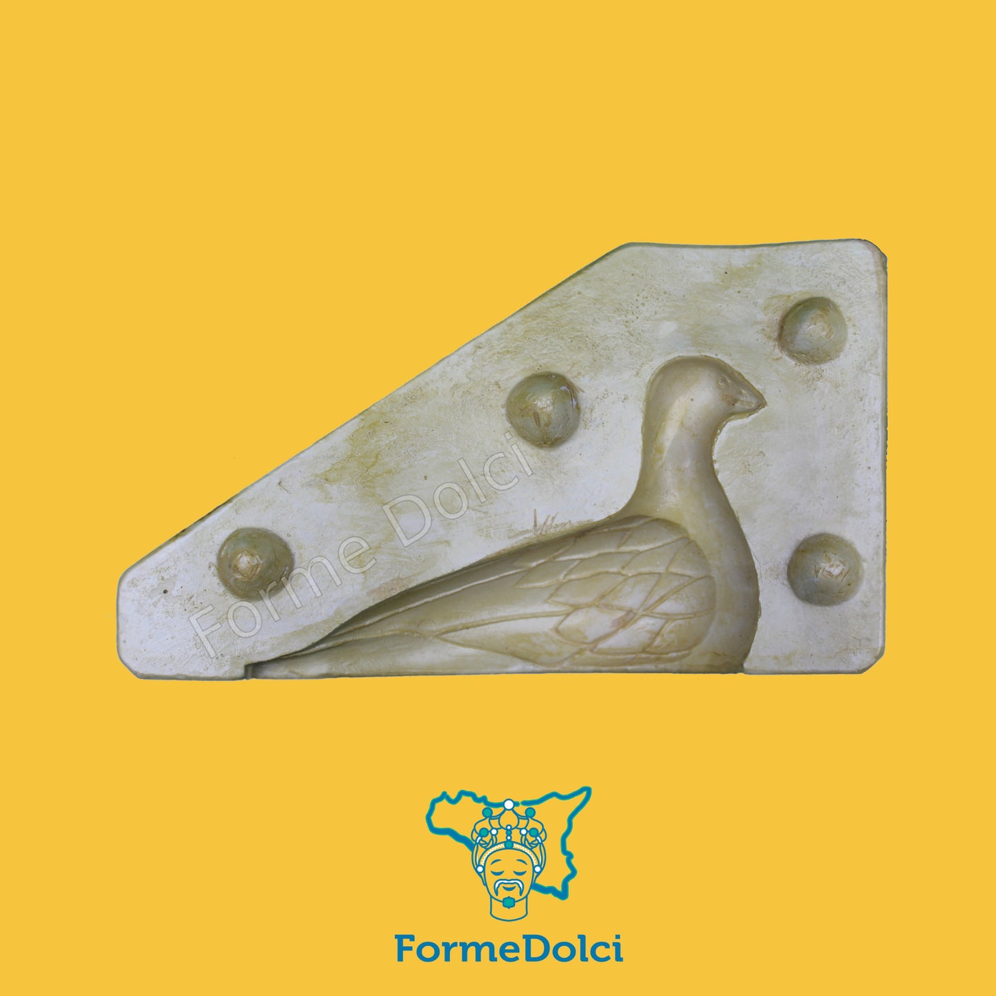 Stampi in gesso - Colomba grande