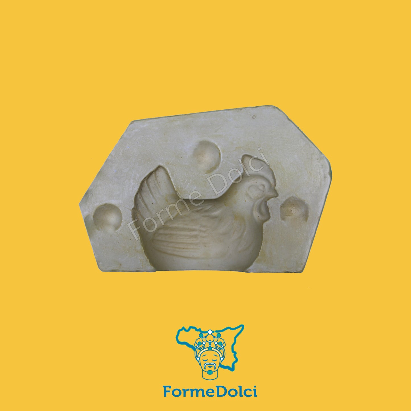 Stampi in gesso - Gallina grande