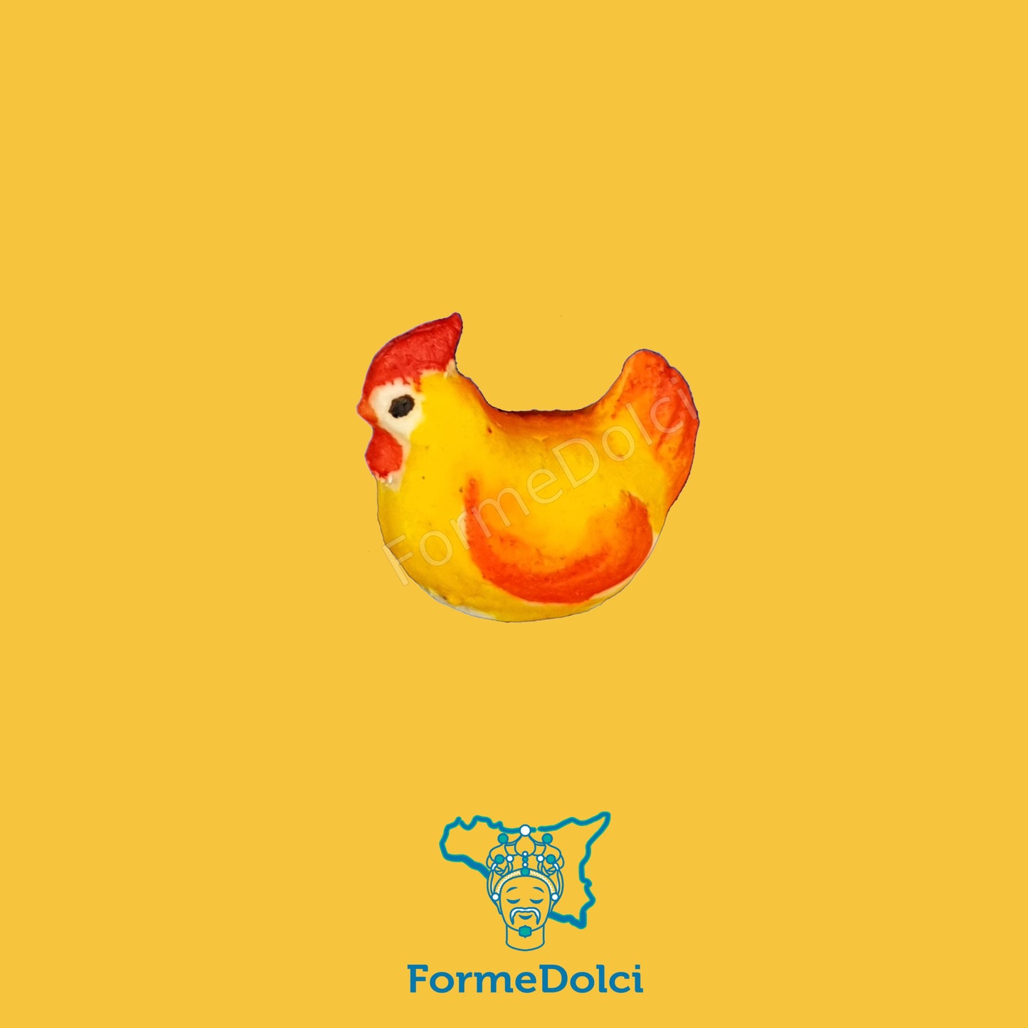 Stampi in gesso - Gallina piccola