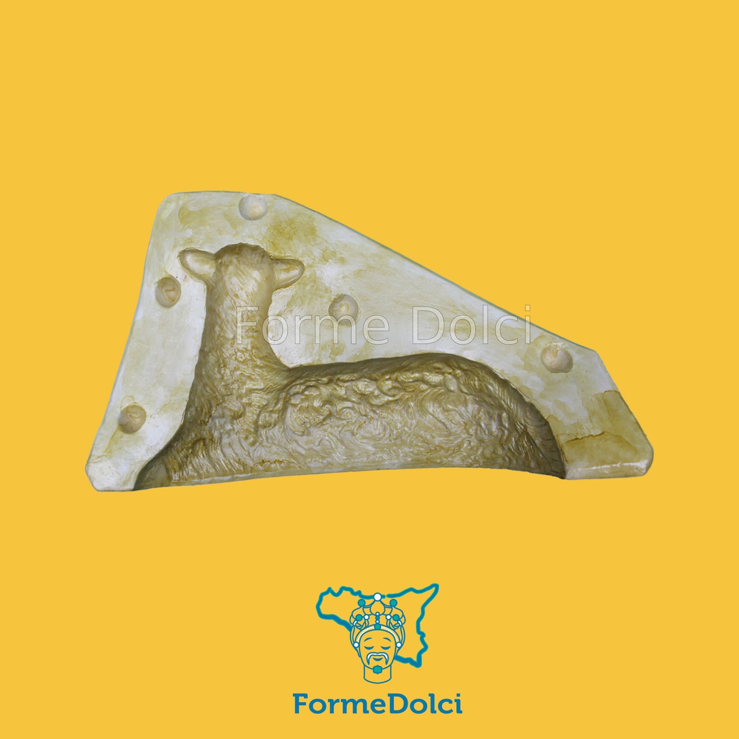 Stampi in gesso - Agnello pasquale 2kg