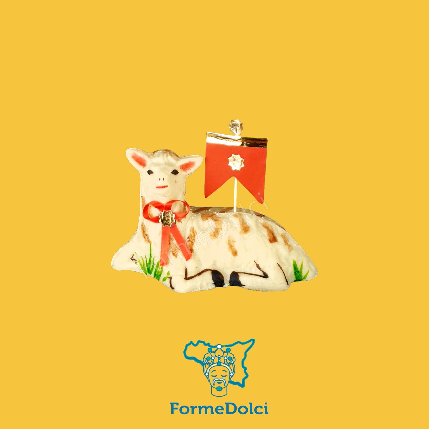 Stampi in gesso - Agnello pasquale 400g