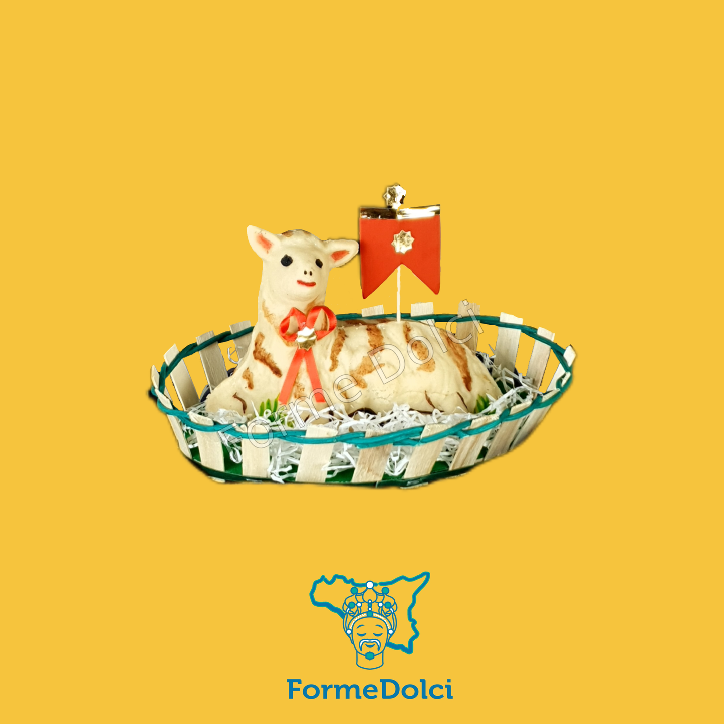 Stampi in gesso - Agnello pasquale 500g