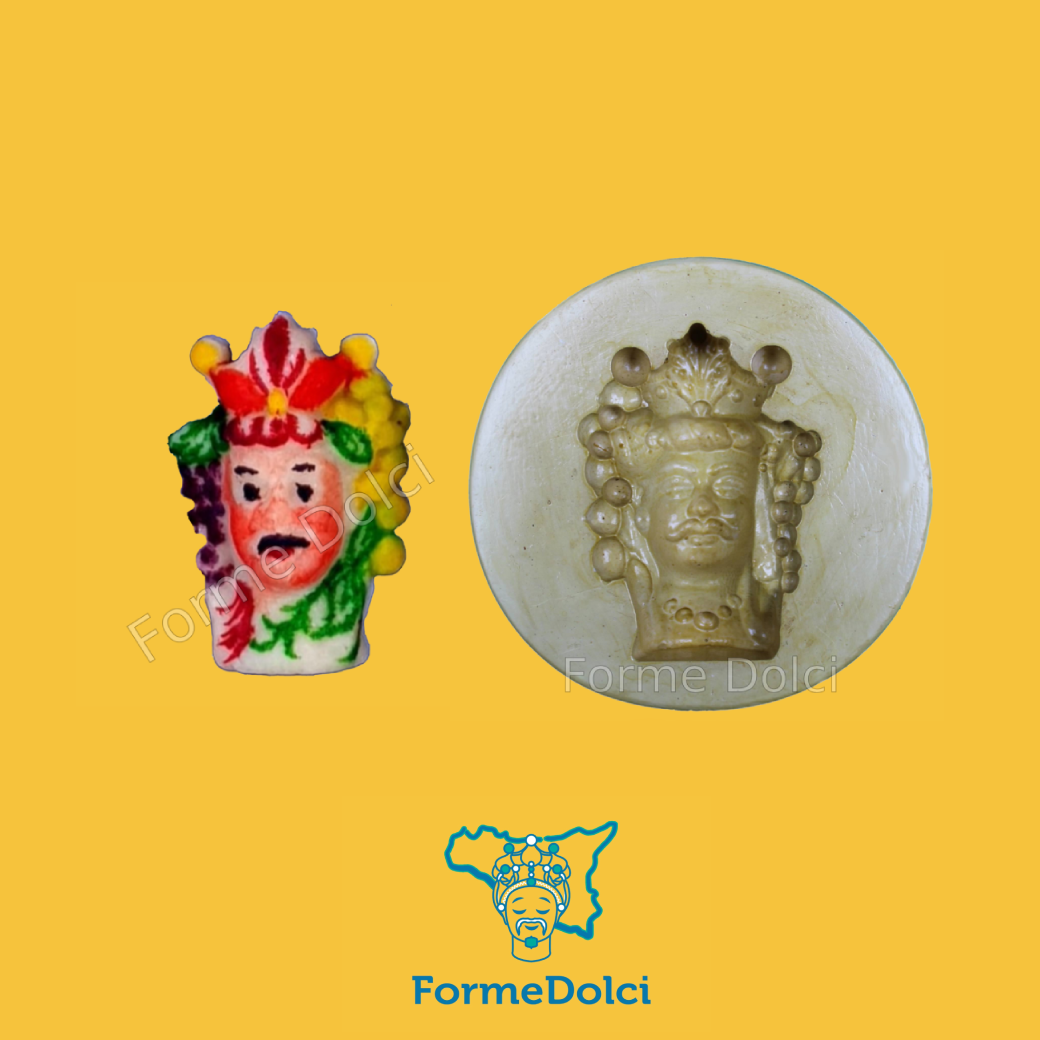 Stampi in gesso - Testa di moro