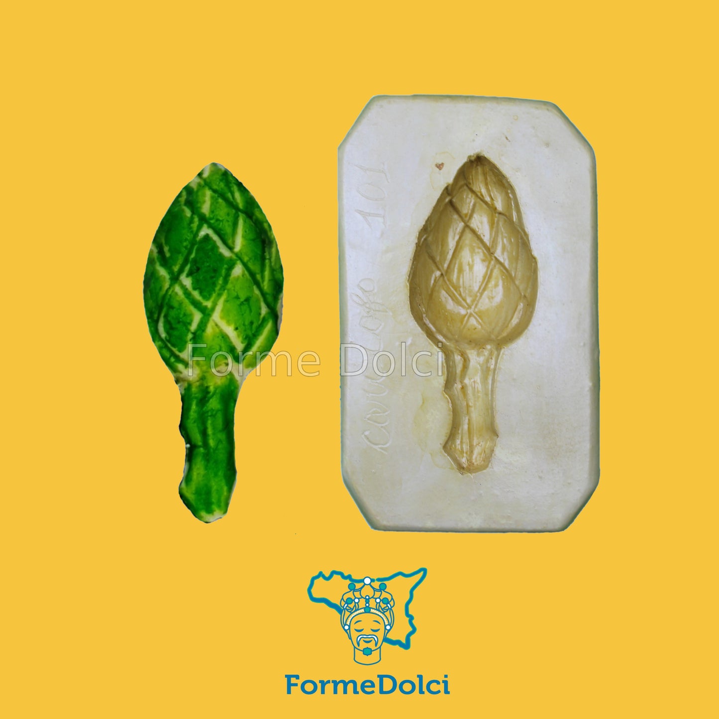 Stampo in gesso - Carciofo