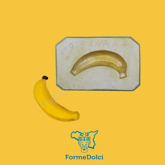 Stampo in gesso - Banana piccola