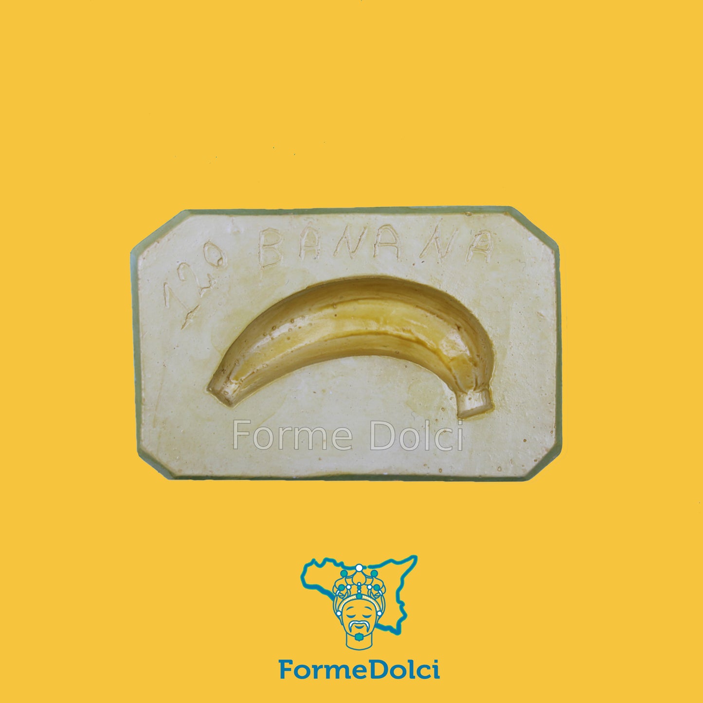 Stampo in gesso - Banana piccola