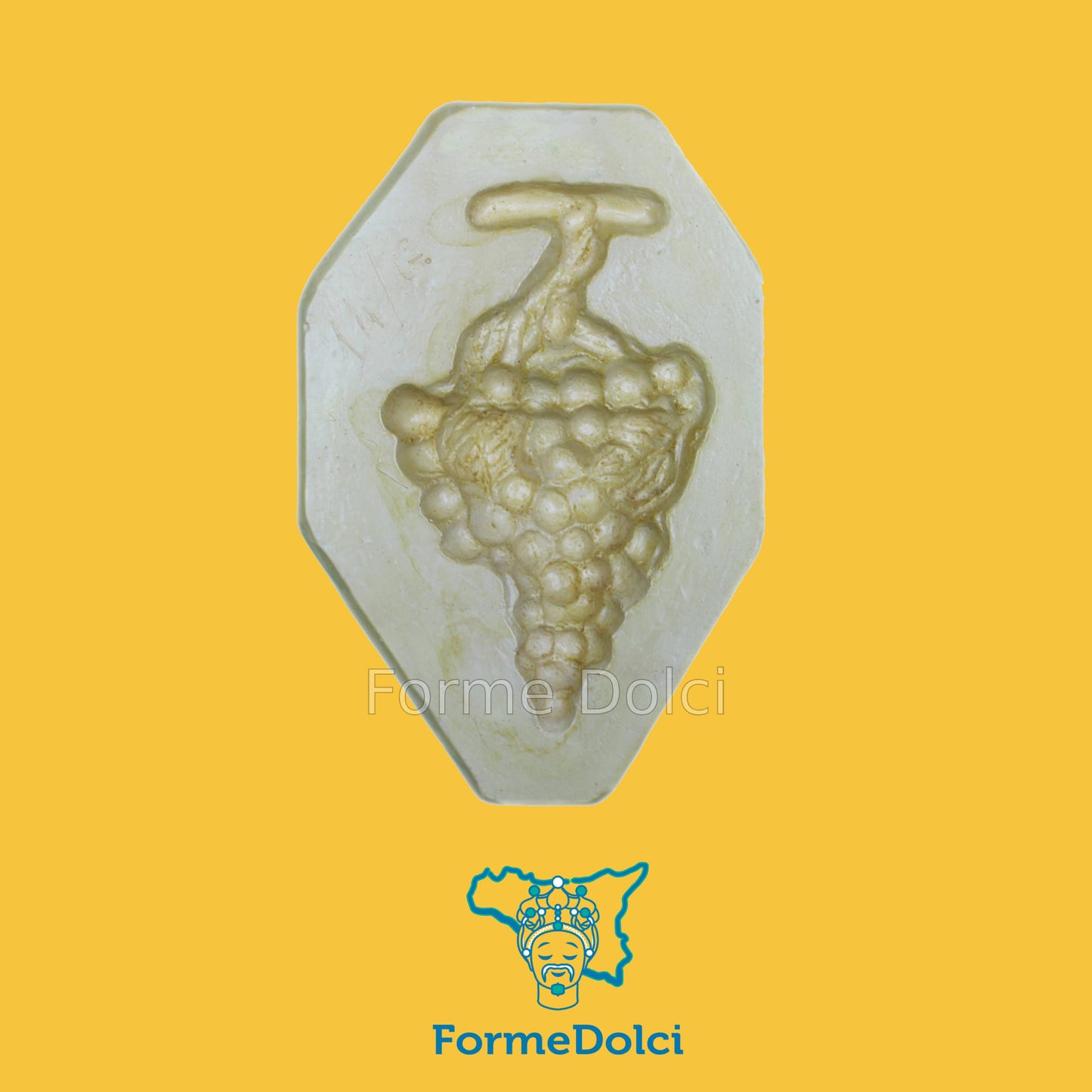 Stampo in gesso - Grappolo d'uva grande
