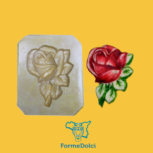 Stampo in gesso - Rosa