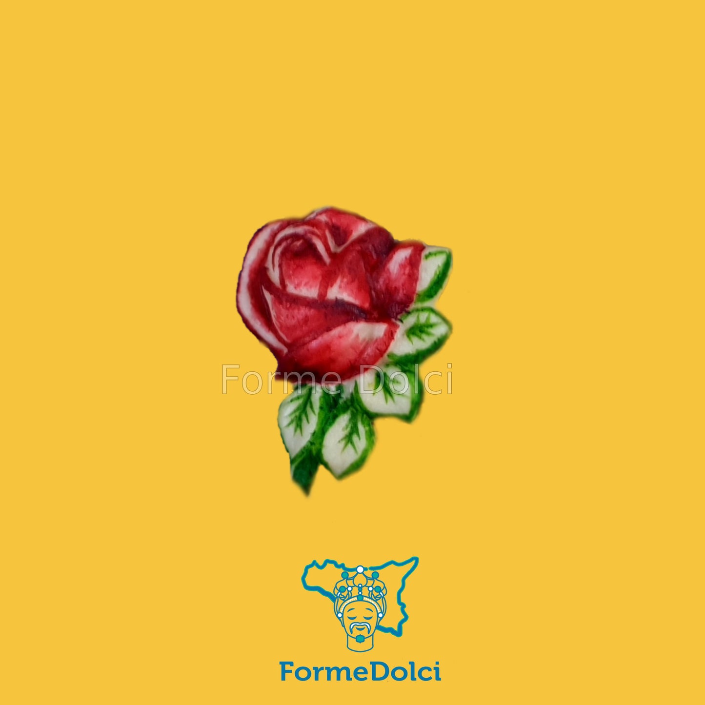 Stampo in gesso - Rosa