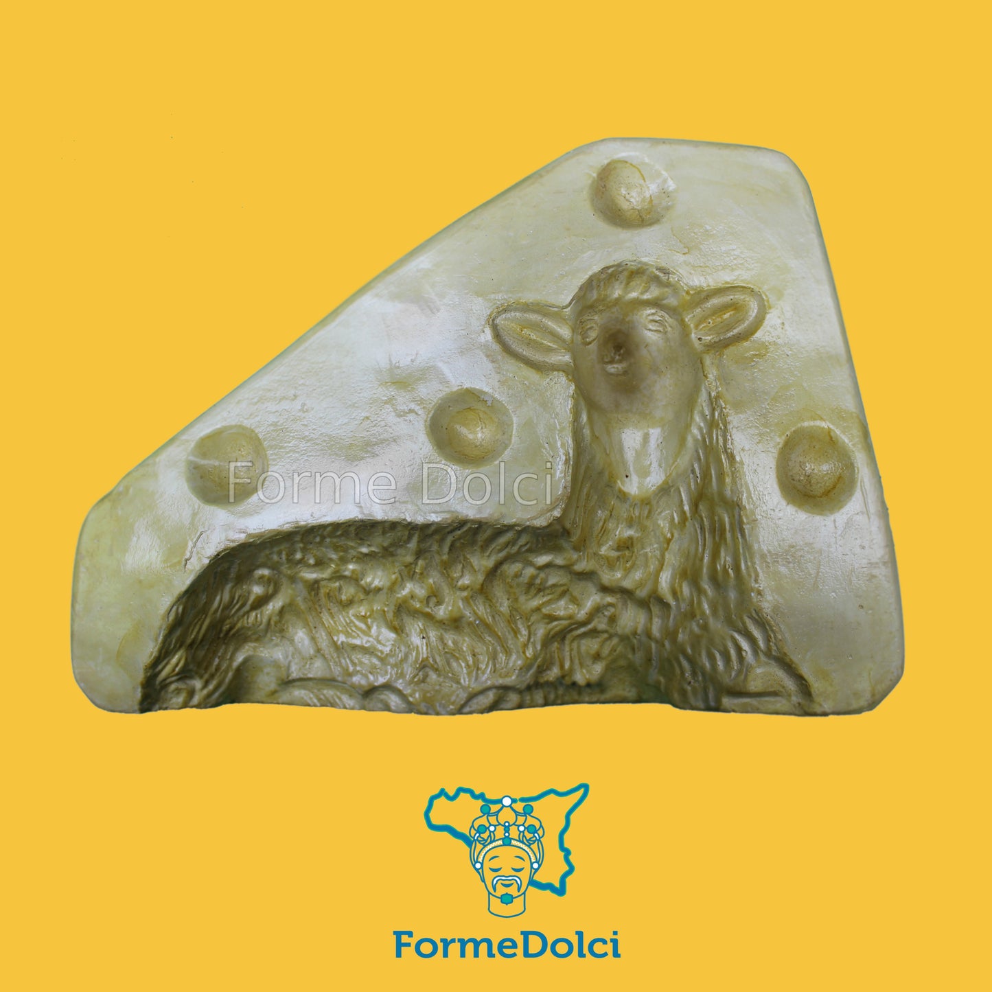 Stampi in gesso - Agnello pasquale 1kg