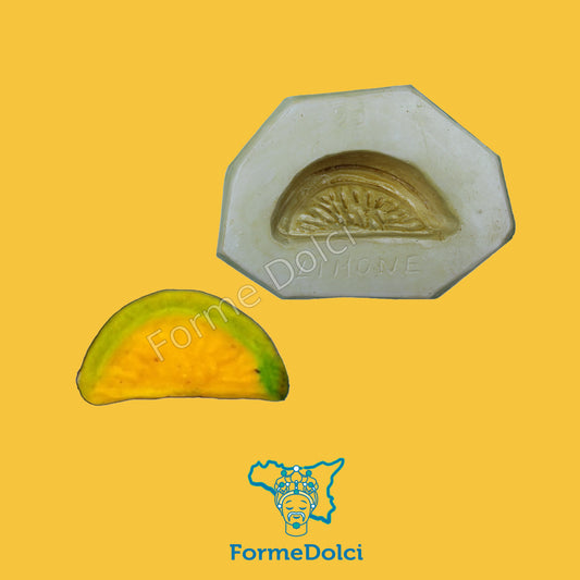 Stampo in gesso - Fetta di limone
