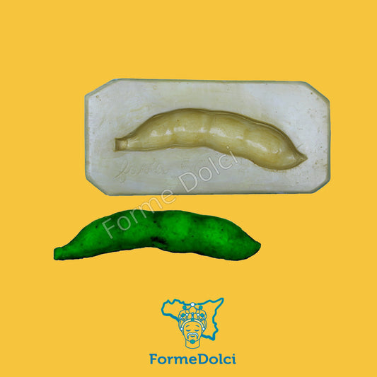 Stampo in gesso - Fava