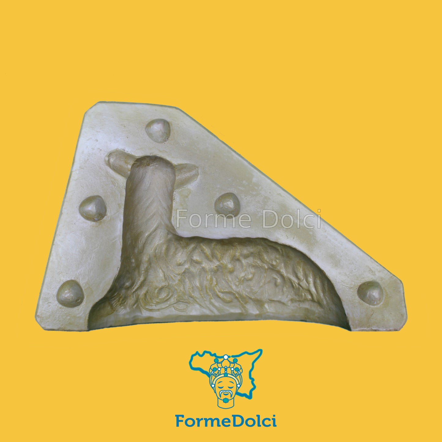 Stampi in gesso - Agnello pasquale 700g