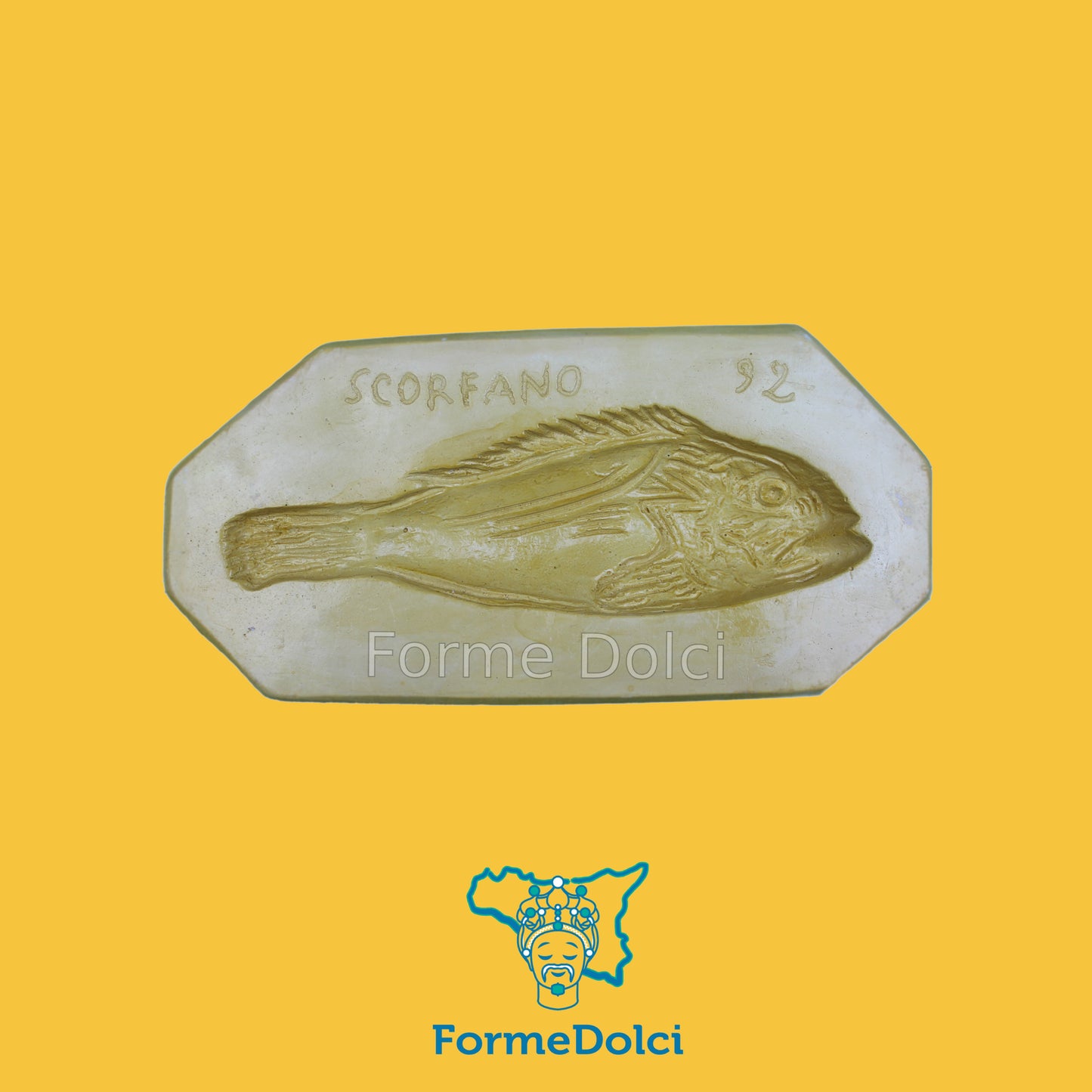 Stampo in gesso - Scorfano grande