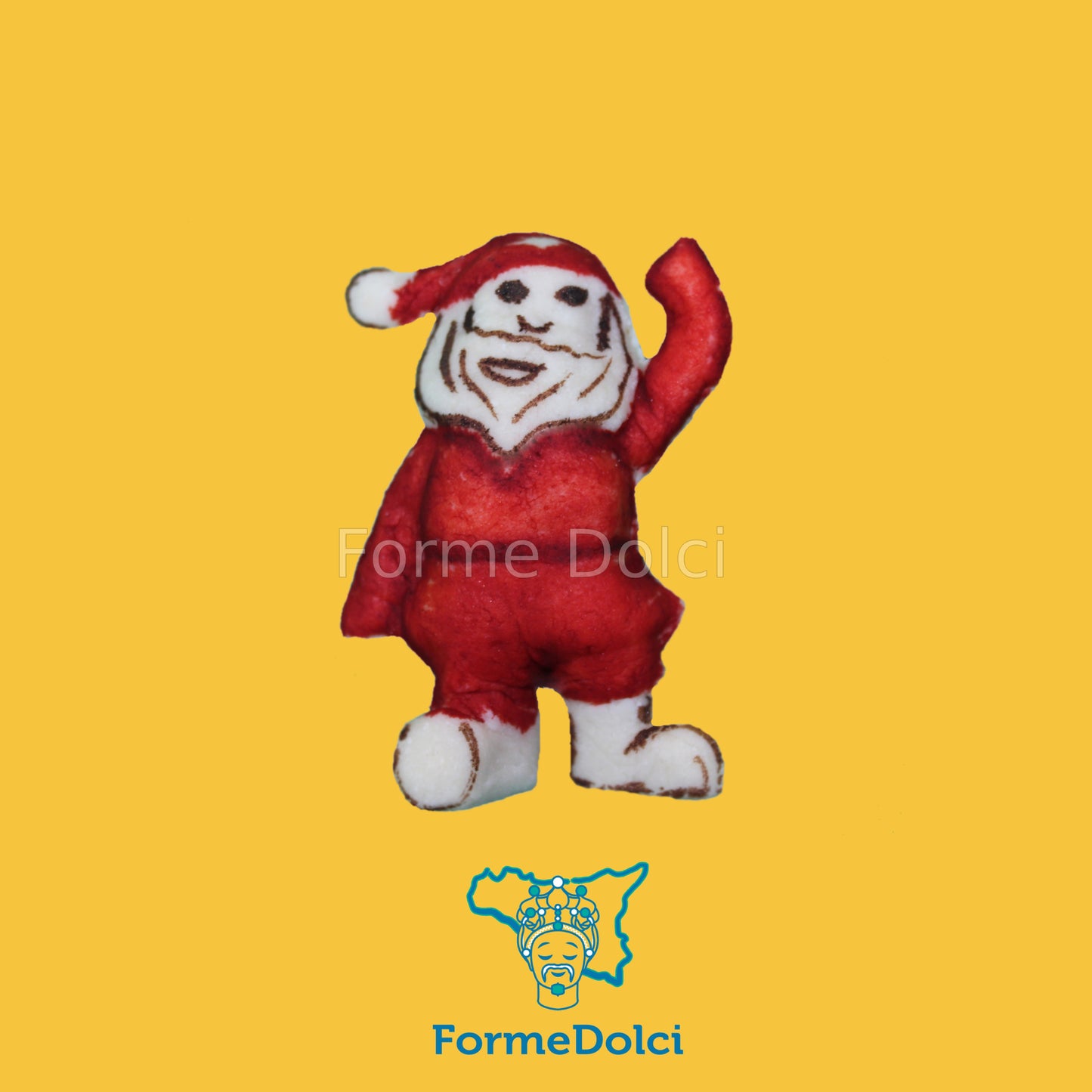 Stampo in gesso - Babbo natale