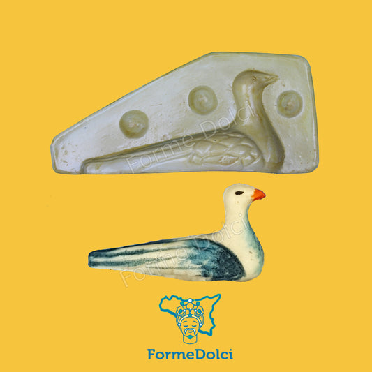 Stampi in gesso - Colomba piccola