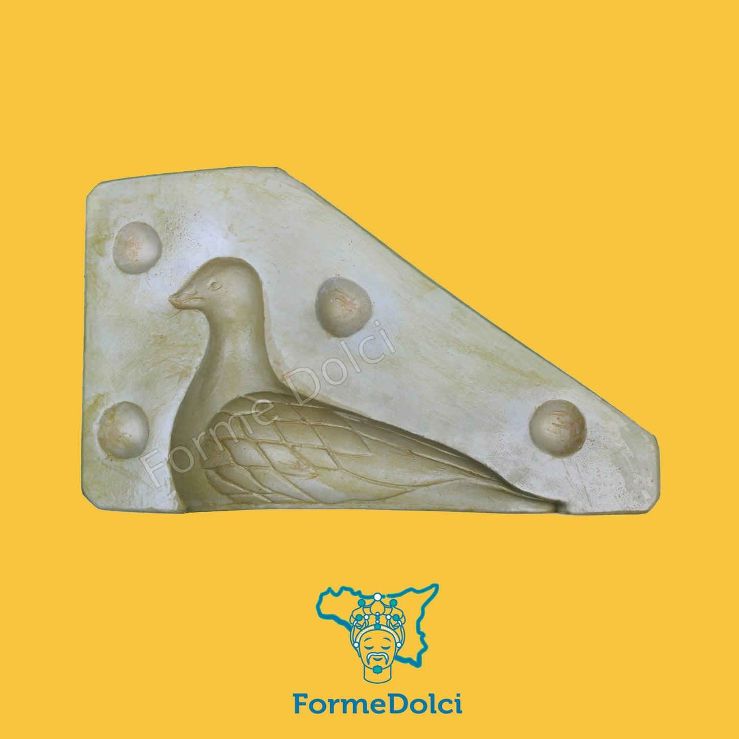 Stampi in gesso - Colomba grande