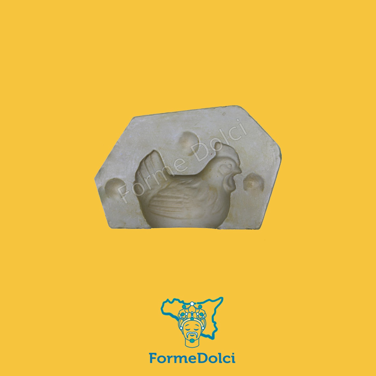 Stampi in gesso - Gallina piccola