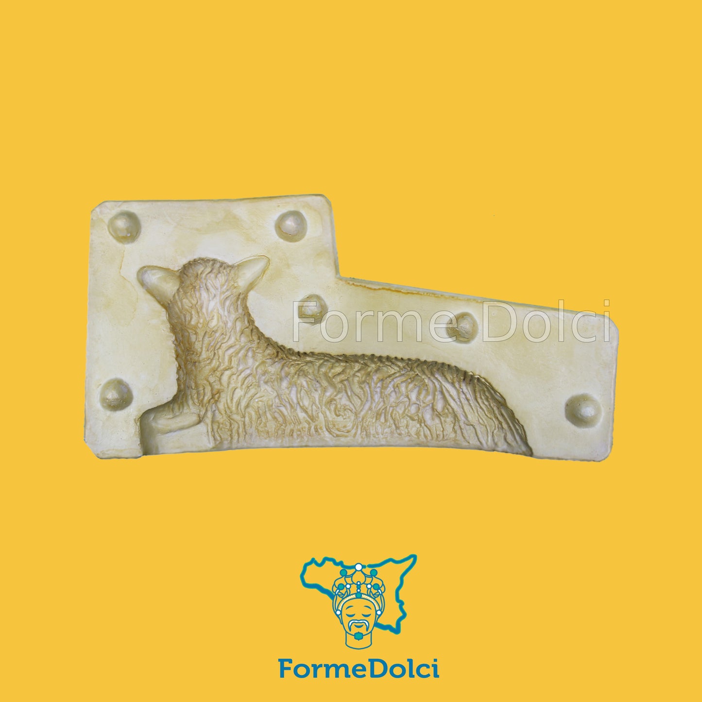Stampi in gesso - Agnello pasquale 1,3kg