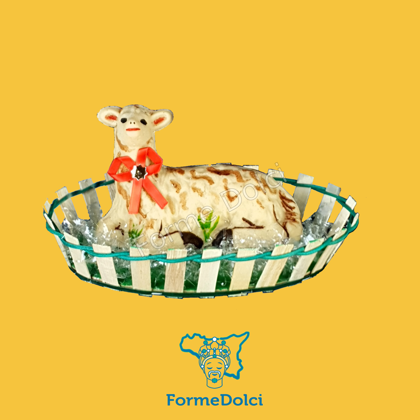 Stampi in gesso - Agnello pasquale 1kg
