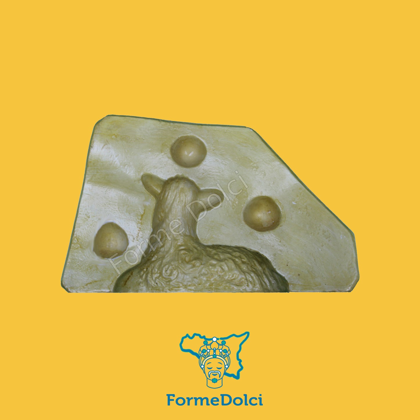 Stampi in gesso - Agnello pasquale 100g