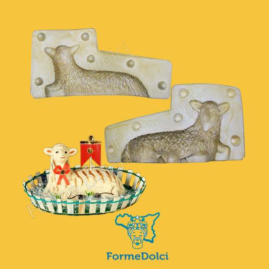 Stampi in gesso - Agnello pasquale 1,3kg
