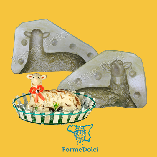 Stampi in gesso - Agnello pasquale 1,5kg