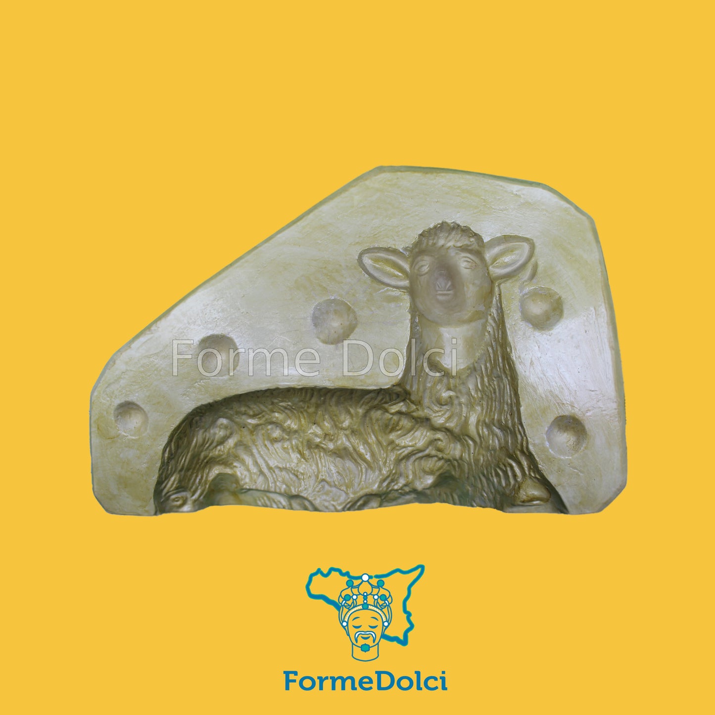 Stampi in gesso - Agnello pasquale 1,5kg