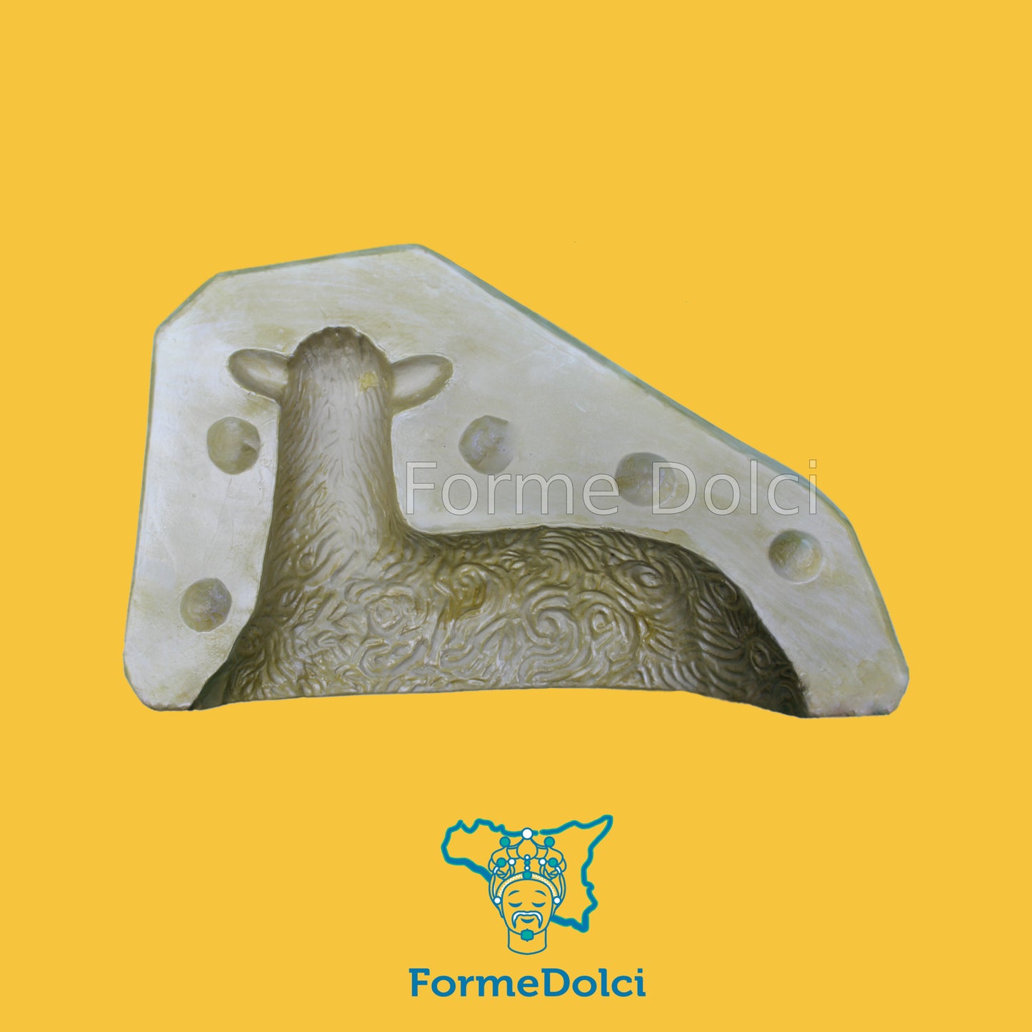 Stampi in gesso - Agnello pasquale 1,5kg