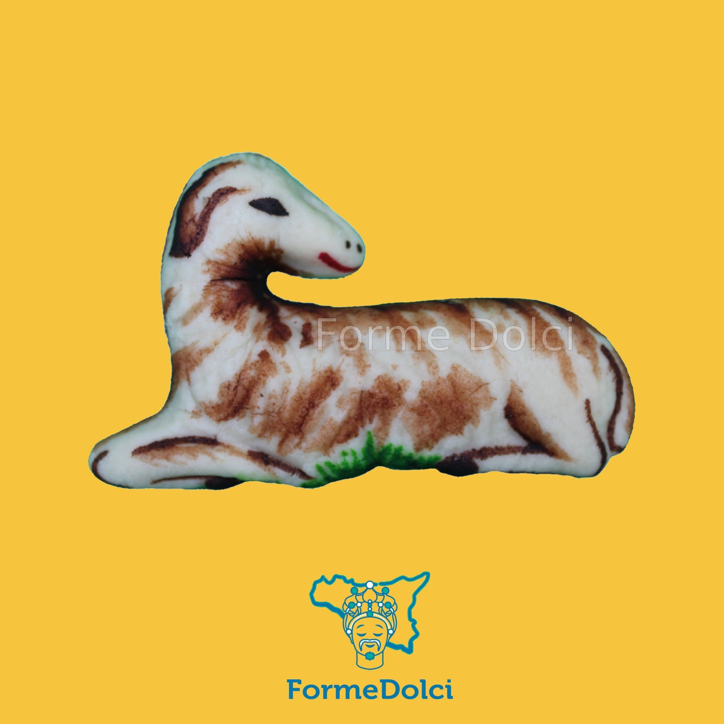 Stampo in gesso - Agnello pasquale da forno 1kg