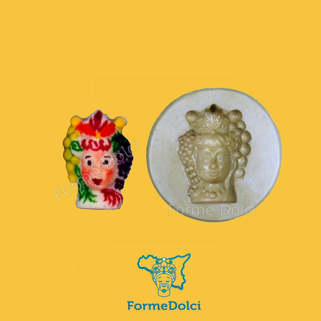 Stampi in gesso - Testa di moro